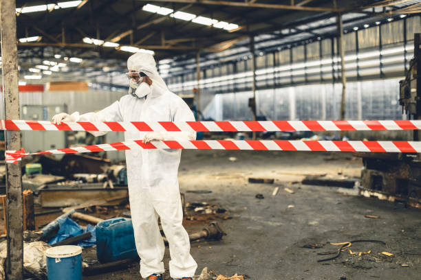 Professional Odor Removal technician working in Maplewood, NJ